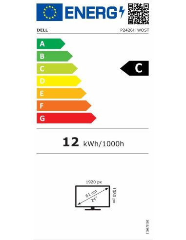 Dell Pro P P2426HWO 24" IPS FHD 120Hz 5ms Čierna 3RNBD