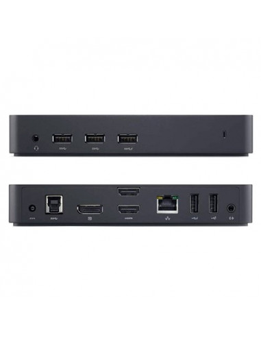 DELL SuperSpeed USB 3.0 Ultra HD Triple Video Docking Station D3100