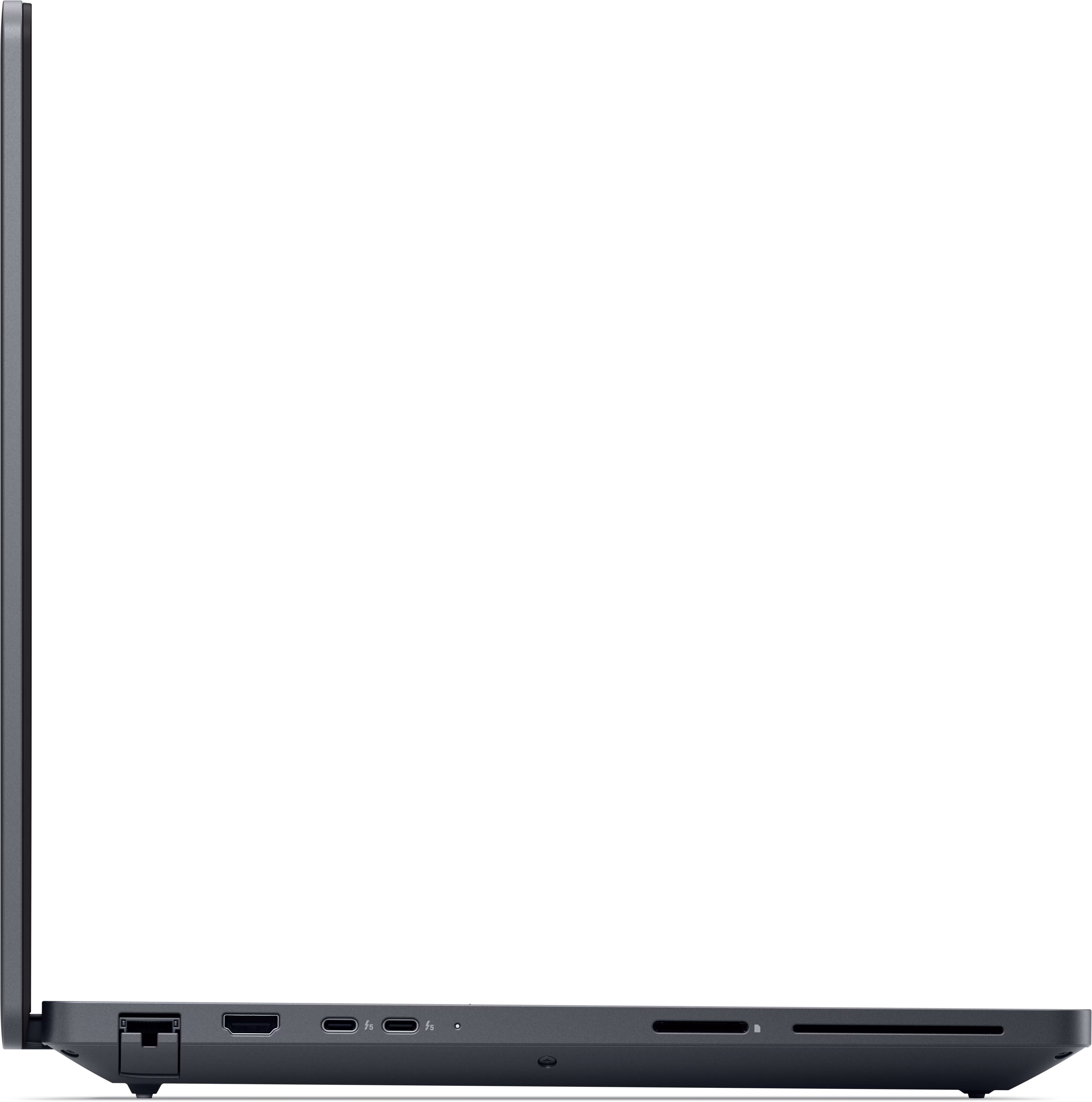 Dell Pro Max 18 Plus Laptop — spodný kryt s masívnymi vetracími otvormi a chladením