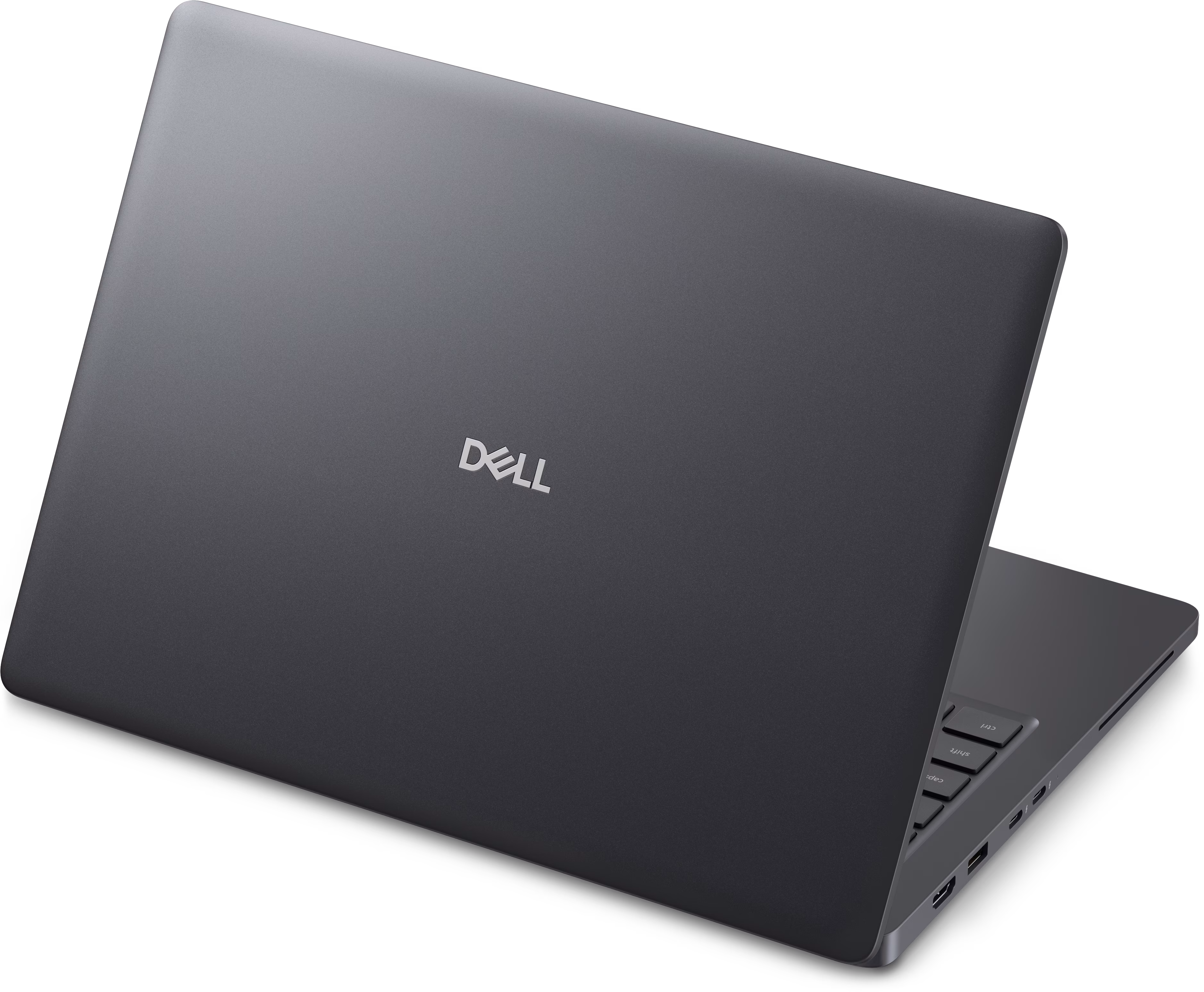 Dell Pro Precision 5 Series 14 Laptop — detail klávesnice s numerickým blokom a touchpadom