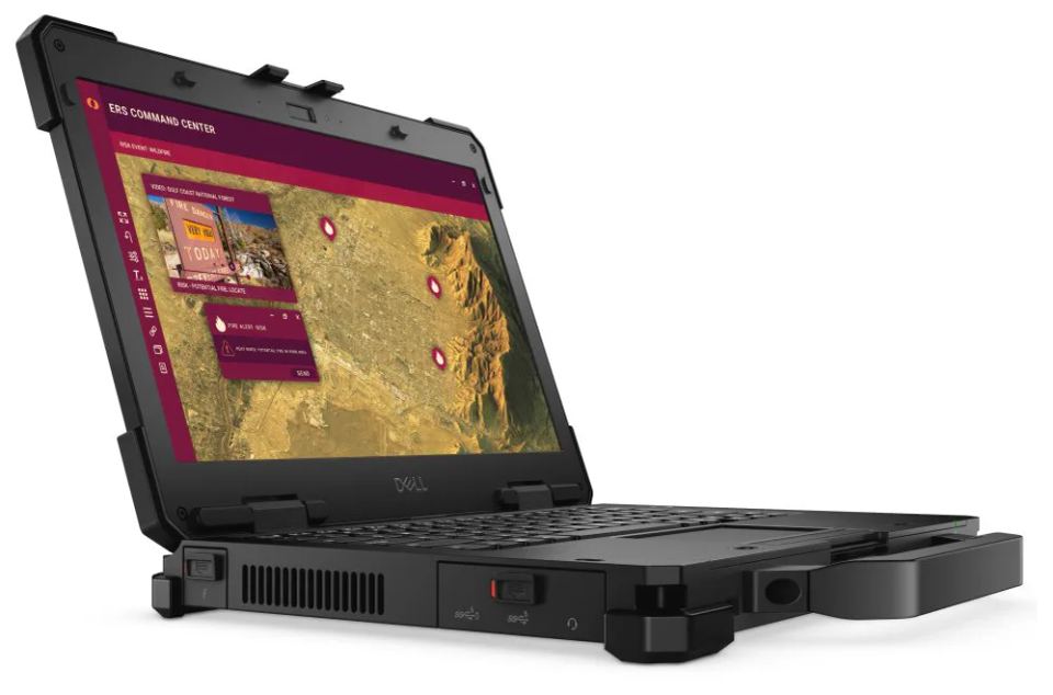 DELL Latitude Pro Rugged 13/ Ultra 5 135U/ 16GB/ 512GB SSD/ 13.3" FHD dotykový/ W11Pro/ 3Y PS NBD on-site – Detail vyhotovenia šasi Dell Latitude Rugged