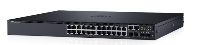 Dell S3124P L3 PoE+ 24x1GbE 2x Combo 2x 10GbE SFP+ (P/N: 210-AIMO) Dell S3124P L3 PoE+ 24x1GbE 2x Combo 2x 10GbE SFP+ (210-AIMO) — pohľad 1 | Originálny Dell produkt