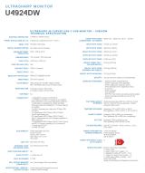 Dell UltraSharp/U4924DW/49"/IPS/5120x1440/60Hz/5ms/Black/3R (210-BGTX) — detailný náhľad 6