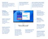24" LCD Dell P2424HT Touch 5ms/16:9/mat/USB-C/repr (210-BHSK) — detailný náhľad 8