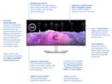 Dell UltraSharp/U3824DW/37,52"/IPS/QHD+/60Hz/8ms/Black/3R (210-BHXB) — detailný náhľad 5