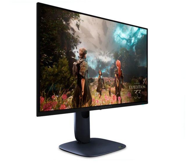 Dell Alienware/AW2725Q/26,7"/QD-OLED/4K UHD/240Hz/0,03ms/Black/3R (P/N: 210-BQWV) Dell Alienware/AW2725Q/26,7"/QD-OLED/4K UHD/240Hz/0,03ms/Black/3R (210-BQWV) — originálny produkt Dell