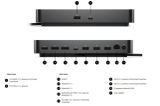 Dell dokovacia stanica SD25 130W Power delivery USB-C (210-BRFM) — detailný náhľad 6