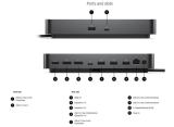Dell dokovacia stanica WD25 100W Power delivery USB-C (210-BRFQ) — detailný náhľad 8