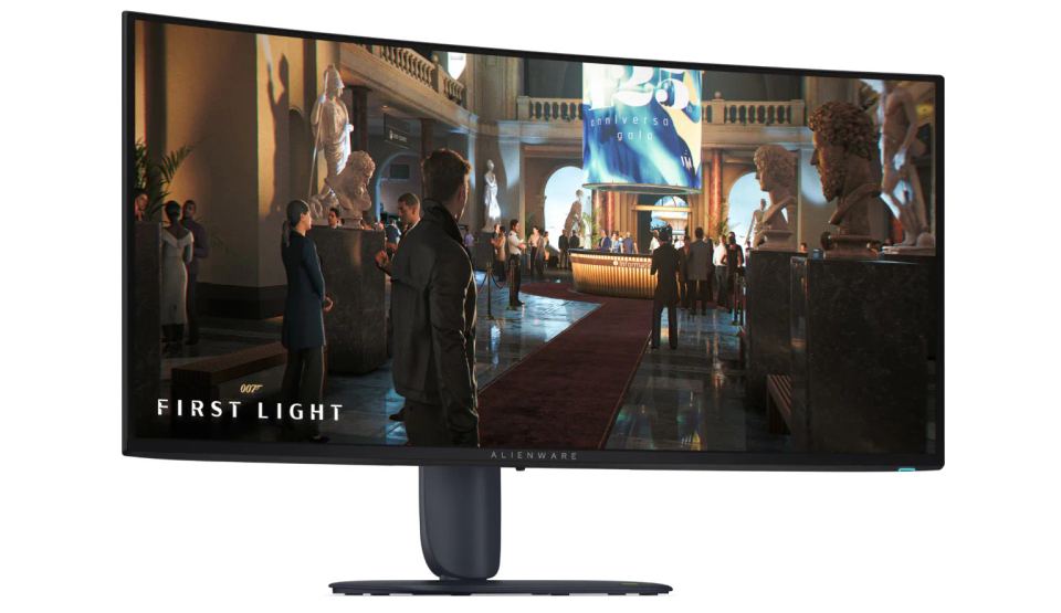 Dell Alienware/AW3426DW/34"/QD-OLED/UWQHD/280Hz/0,03ms/Modrá/3RNBD (P/N: 210-BWFN) Dell Alienware/AW3426DW/34"/QD-OLED/UWQHD/280Hz/0,03ms/Modrá/3RNBD (210-BWFN) — pohľad 1 | Originálny Dell produkt