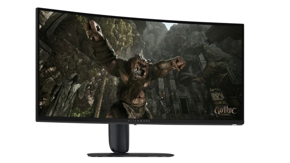 Dell Alienware/AW3426DWM/34"/VA/UWQHD/240Hz/1ms/Čierna/3R (P/N: 210-BWPZ) Dell Alienware/AW3426DWM/34"/VA/UWQHD/240Hz/1ms/Čierna/3R (210-BWPZ) — pohľad 1 | Originálny Dell produkt