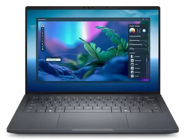 DELL Pro Max Premium 14 MA14250 U7-265H/32GB/1TB SSD/14" FHD+ + IR/RTX PRO 1000 8GB/W11P/3Y ProSpt/šedá – Notebook Dell Pro Max Premium 14 v šedom vyhotovení