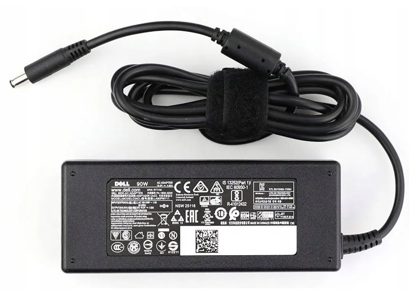 Dell 90W AC adaptér 3pin Inspiron 7590, Latitude 3400, 3500, Vostro 7590 (P/N: 450-AEWC) Dell 90W AC adaptér 3pin Inspiron 7590, Latitude 3400, 3500, Vostro 7590 (450-AEWC) — pohľad 1 | Originálny Dell produkt