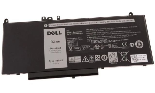 DELL baterie/ 4-článková/ 62 Wh/ pro Latitude E5x50 (451-BBPI) — originálny produkt Dell
