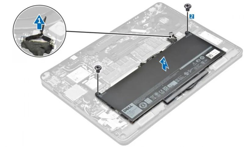 Dell Batéria 4cell 55W/HR pre Latitude E7270,E7470 (P/N: 451-BBSY) Dell Batéria 4cell 55W/HR pre Latitude E7270,E7470 (451-BBSY) — pohľad 1 | Originálny Dell produkt