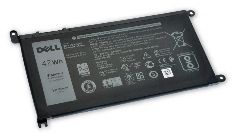 Dell Batéria 3-cell 42W/HR LI-ION pre Inspiron 5378, 5379, 5567, 5770, Vostro 5468, 5568, 5471, 5581 (451-BBVN) — detailný náhľad 1