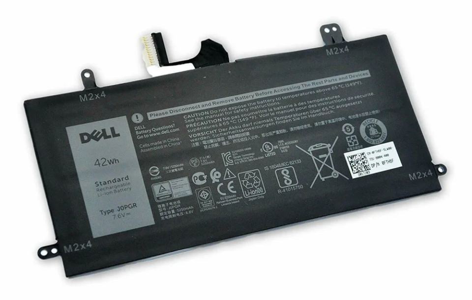 Dell Batéria 4-cell 42W/HR LI-ON pre Latitude 5285 (P/N: 451-BBZD) Dell Batéria 4-cell 42W/HR LI-ON pre Latitude 5285 (451-BBZD) — pohľad 1 | Originálny Dell produkt