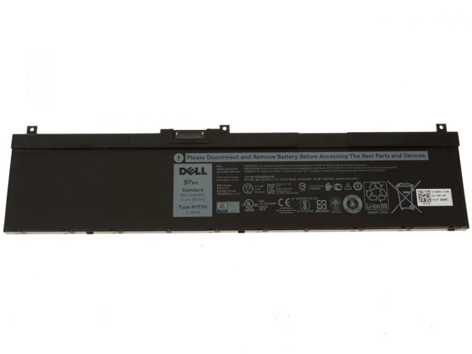 Dell Batéria 6-cell 97W/HR LI-ION pre Procision 7530, 7540, 7730, 7740 (451-BCFS) — pohľad 1 | Originálny Dell produkt