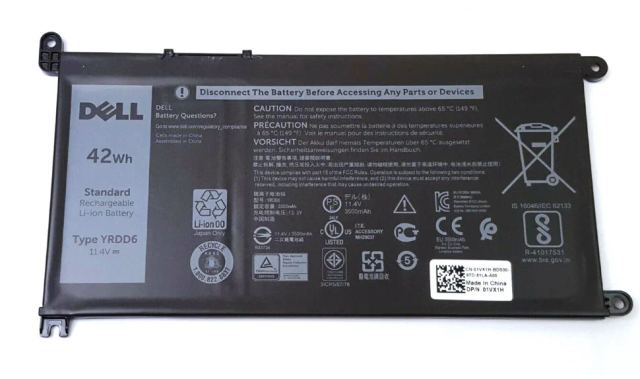 Dell Batéria 3-cell 42W/HRLI-ION pre NB Inspiron 5481,3590,5590, Vostro 5581,5590,3500 Latitude 3500 (451-BCIH) — originálny produkt Dell