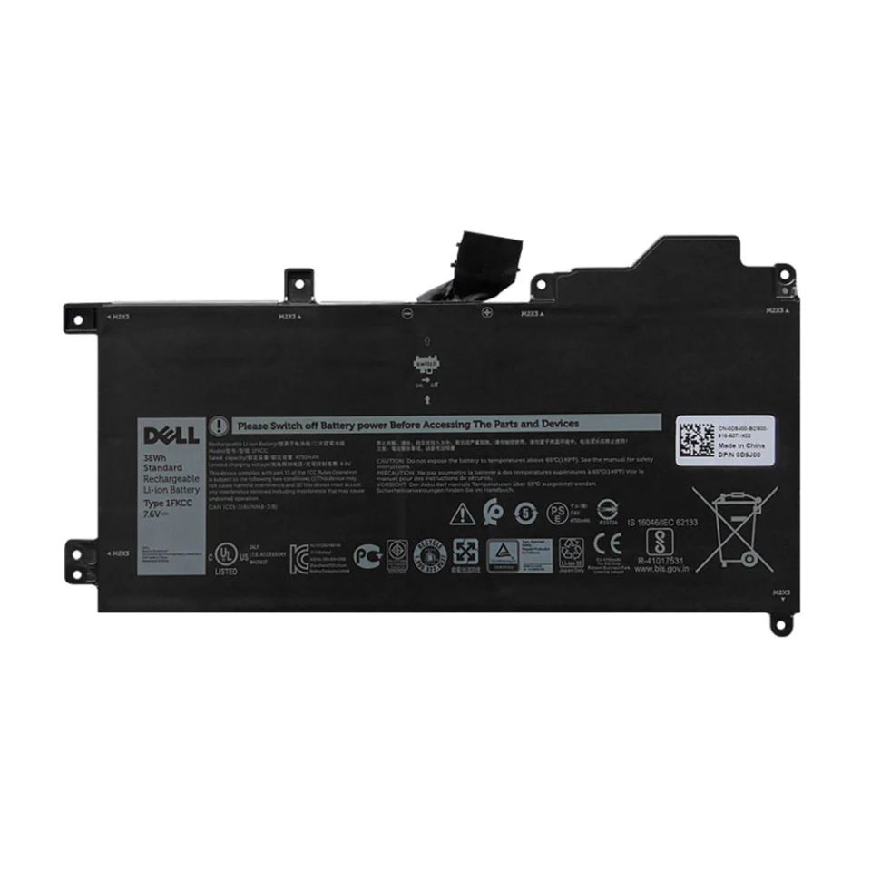 DELL Batéria 2-cell 38W/HR LI-ON pre Latitude (P/N: 451-BCLQ) DELL Batéria 2-cell 38W/HR LI-ON pre Latitude (451-BCLQ) — pohľad 1 | Originálny Dell produkt