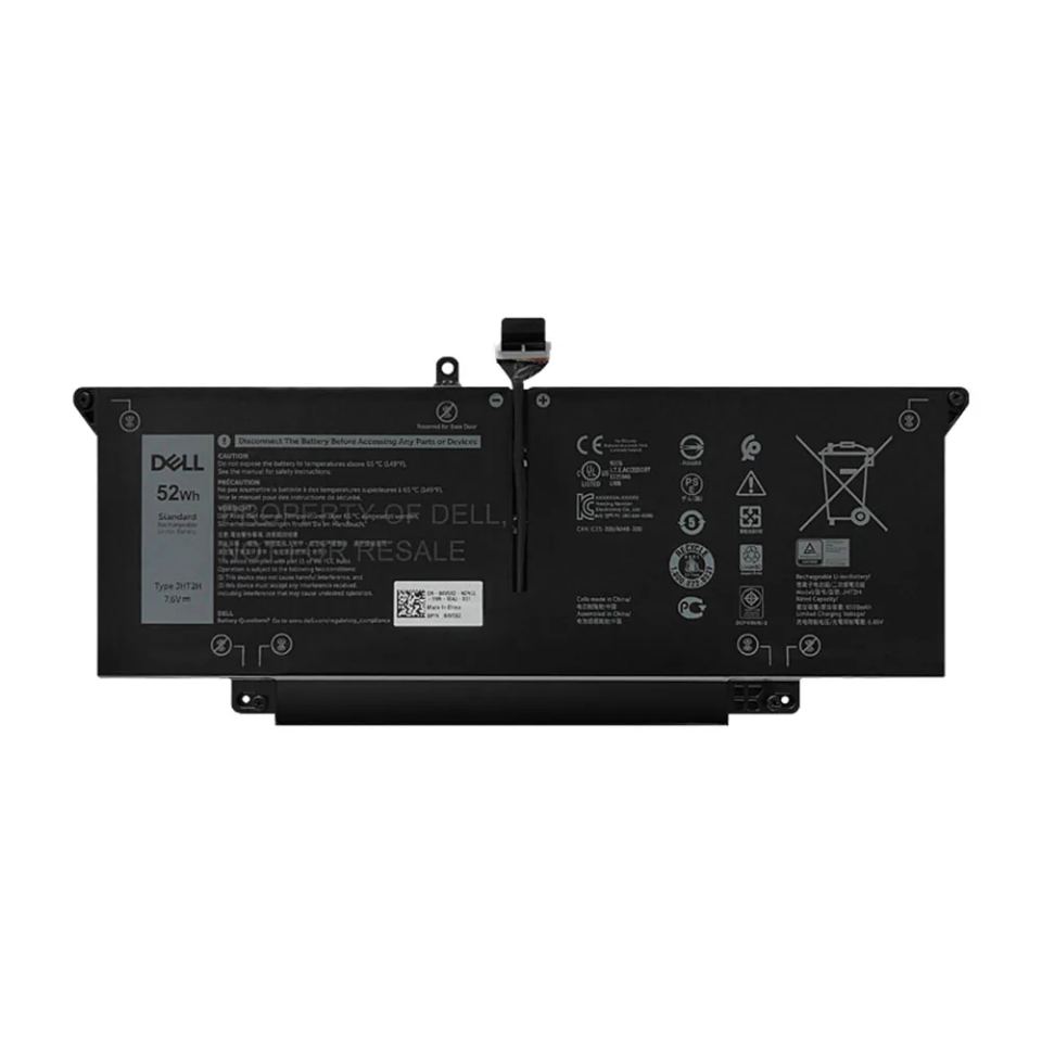 Dell Batéria 4-cell 52W/HR LI-ON pre Latitude 7310, 7410 (P/N: 451-BCPW) Dell Batéria 4-cell 52W/HR LI-ON pre Latitude 7310, 7410 (451-BCPW) — pohľad 1 | Originálny Dell produkt
