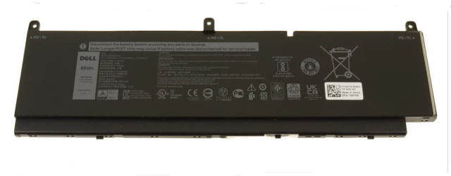 Dell Batéria 6-cell 68W/HR LI-ION pre Precision 7550, 7560, 7750, 7760 (451-BCQF) — originálny produkt Dell