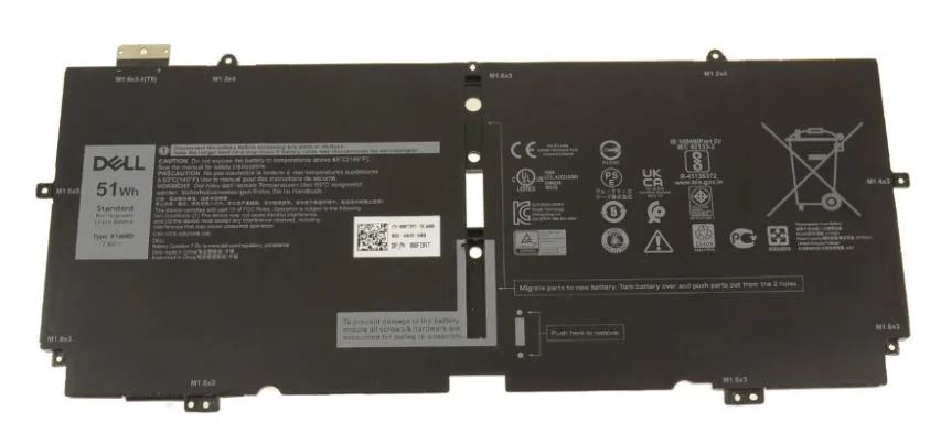 Dell batéria 4-cell 51W/HR LI-ION pre XPS 9310 (P/N: 451-BCSD) Dell batéria 4-cell 51W/HR LI-ION pre XPS 9310 (451-BCSD) — pohľad 1 | Originálny Dell produkt