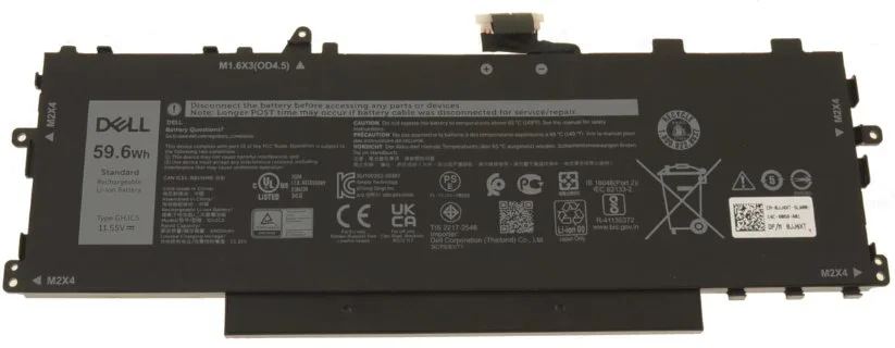 DELL Baterie 3-článková/ 59.6Wh/ LI-ION pro Latitude 9420,9430 (451-BCTX) — pohľad 1 | Originálny Dell produkt