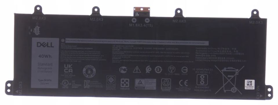 Dell Batéria 2-cell 40W/HR LI-ION Latitude 7320 (P/N: 451-BCUF) Dell Batéria 2-cell 40W/HR LI-ION Latitude 7320 (451-BCUF) — pohľad 1 | Originálny Dell produkt
