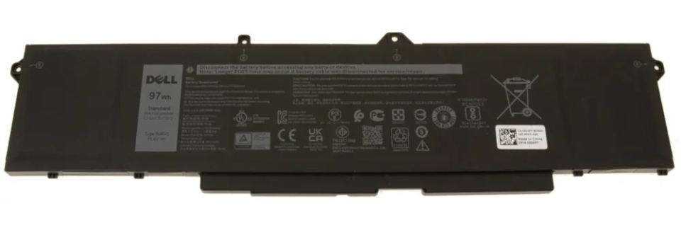 Dell batéria 6-cell 97W/HR LI-ON Latitude 5521, 5531, Precision 3561,3571, Alienware m17 R5 AMD (451-BCUP) — pohľad 1 | Originálny Dell produkt