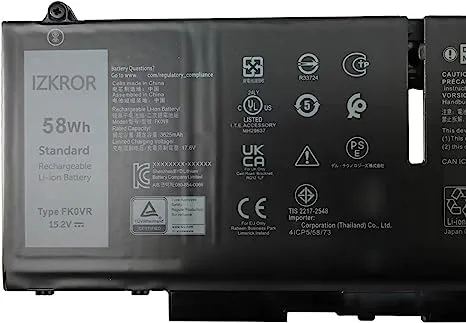 Dell Batéria 4-cell 58W/HR LI-ON pre Latitude 5330, 5430, 5530, 7330, 7430, 7530, Procision 3570 (451-BCWY) — originálny produkt Dell