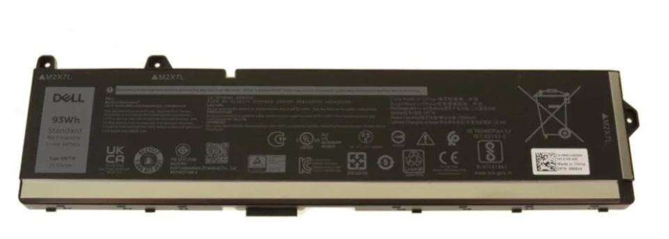 Dell batéria 6-cell 93W/HR LI-ION pre Precision 7670, 7680, 7770, 7780 (P/N: 451-BCYG) Dell batéria 6-cell 93W/HR LI-ION pre Precision 7670, 7680, 7770, 7780 (451-BCYG) — pohľad 1 | Originálny Dell produkt