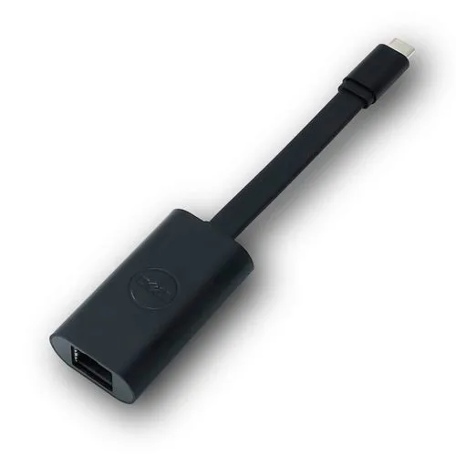 DELL redukce USB-C (M) na Ethernet RJ45 (spouštění PXE)/ gigabit/ 1Gbps (470-ABND) — originálny produkt Dell