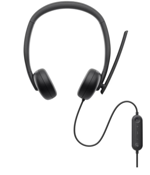 Dell Drôtová náhlavná súprava WH3024 (520-BBDH) — originálny produkt Dell