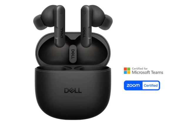 Dell Pro Plus Earbuds - EB525/ANC/BT/MS/Čierna (520-BBNM) — originálny produkt Dell
