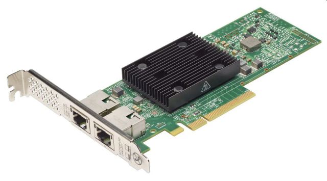 DELL Broadcom 57416/ 2-portová 10Gb Base-T RJ45 PCIe síťová karta/ Full Height/ plná výška/ full profile (540-BBUO) — originálny produkt Dell