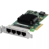 DELL Intel i350 QP v2/ 1GbE/ 4-portová síťová karta/ 1 gigabit/ PCIe / low profile / poloviční výška (540-BDIV) — detailný náhľad 1