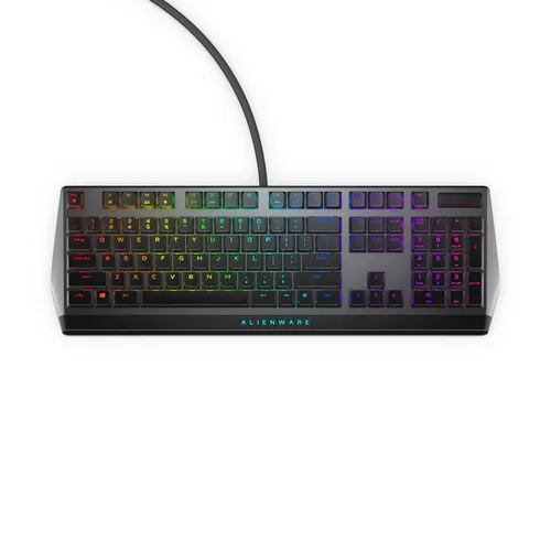 Dell Alienware 510K Low-profile RGB Mechanická herná klávesnica - Dark Side of the Moon (545-BBCL) — originálny produkt Dell