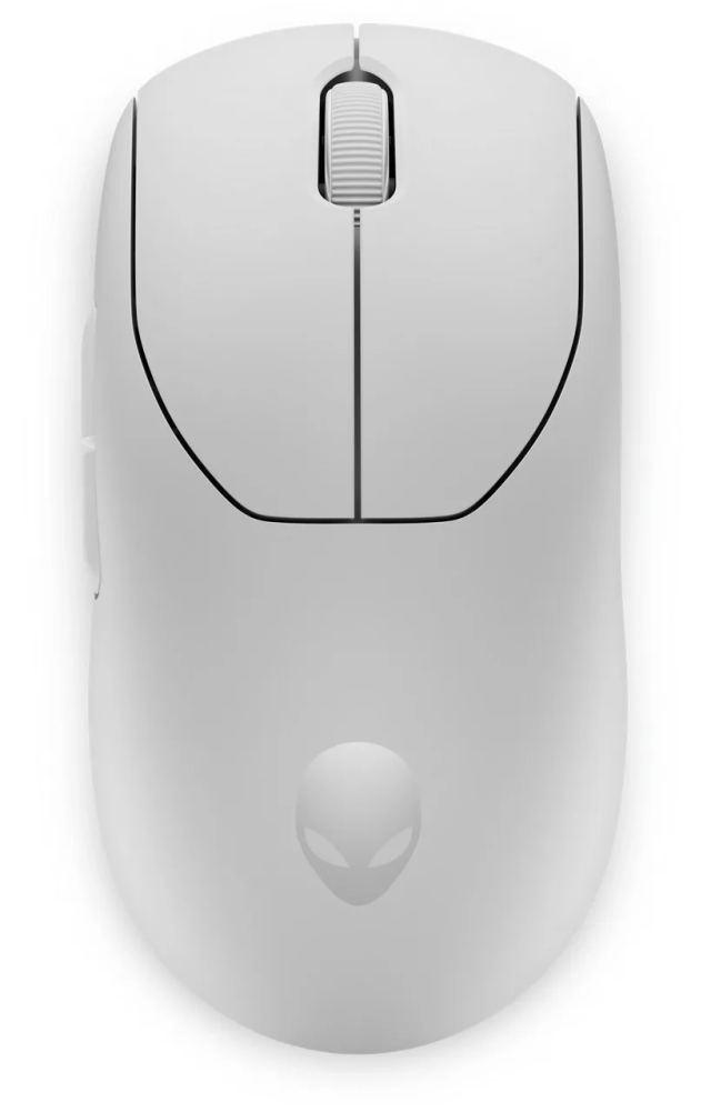 Dell Alienware Pre/Herná/Optická/Pre pravákov/26 000 DPI/Drôtová+bezdrôtová/Biela (545-BBFN) — originálny produkt Dell
