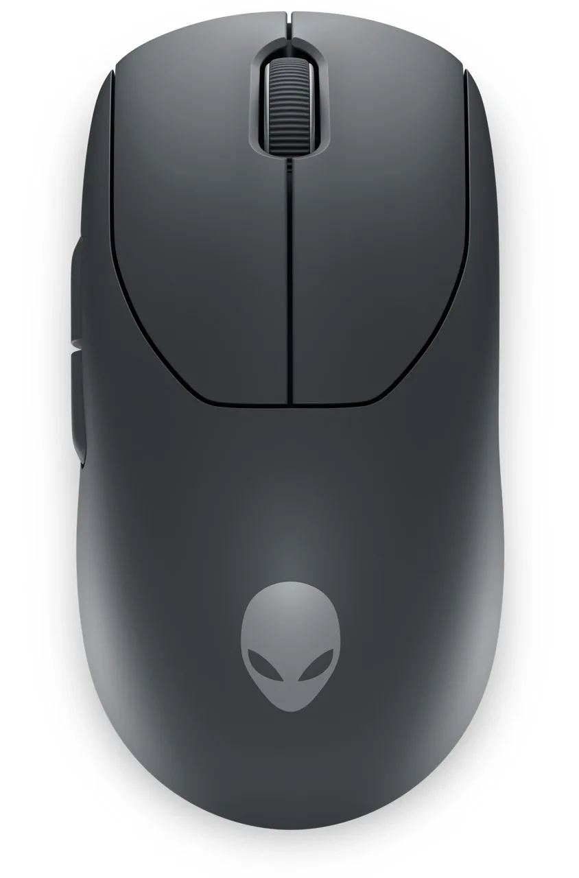 Dell Alienware Pre/Herná/Optická/Pre pravákov/26 000 DPI/Drôtová+bezdrôtová/Čierna (P/N: 545-BBFP) Dell Alienware Pre/Herná/Optická/Pre pravákov/26 000 DPI/Drôtová+bezdrôtová/Čierna (545-BBFP) — pohľad 1 | Originálny Dell produkt