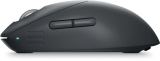 Dell Alienware Pre/Herná/Optická/Pre pravákov/26 000 DPI/Drôtová+bezdrôtová/Čierna (545-BBFP) — detailný náhľad 5
