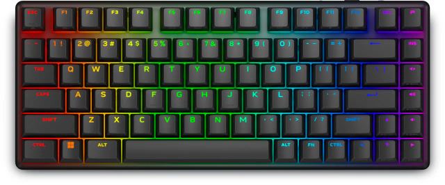 Alienware/Bezdrôtová USB + Bluetooth/IE layout/Čierna (545-BBFQ) — originálny produkt Dell