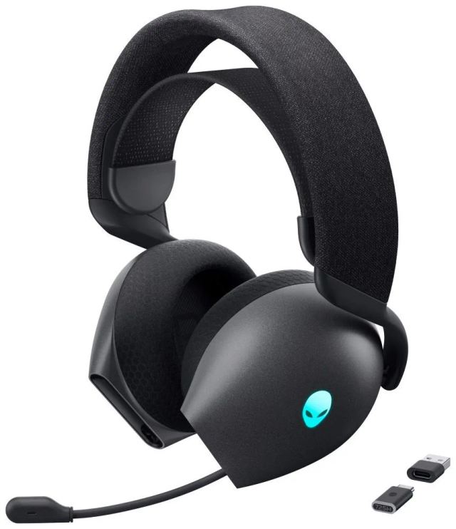 Dell Alienware herné slúchadlá AW725H bezdrôt. č. (545-BBFW) — originálny produkt Dell