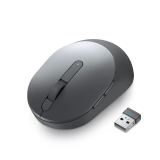 Dell MS5120W/Kancelárska/Optická/1 600 DPI/Bezdrôtová USB/Šedá (570-ABHL) — detailný náhľad 2
