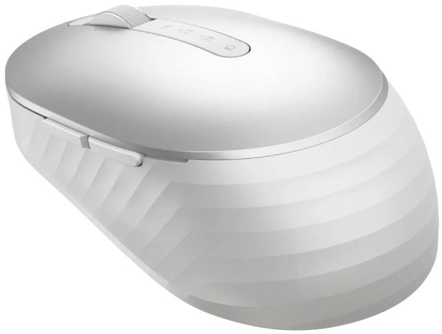 Dell Premier MS7421W/Kancelárska/Optická/Pre pravákov/4 000 DPI/Bezdrôtová Bluetooth/Strieborná (570-ABLO) — originálny produkt Dell