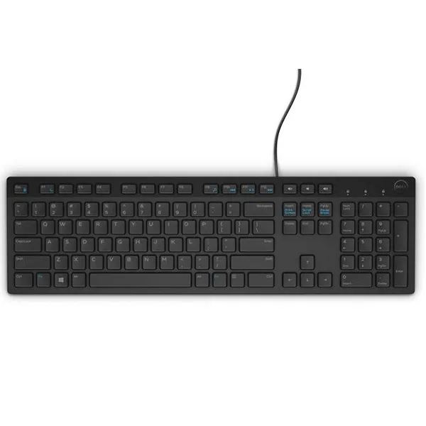 Dell KB216/Drôtová USB/HU layout/Čierna (580-ADGQ) — originálny produkt Dell