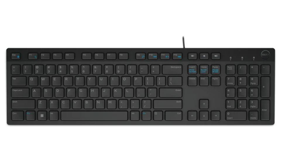DELL klávesnice KB216/ multimediální/ belgická/ AZERTY/ USB/ drátová/ černá (P/N: 580-ADHB) DELL klávesnice KB216/ multimediální/ belgická/ AZERTY/ USB/ drátová/ černá (580-ADHB) — pohľad 1 | Originálny Dell produkt