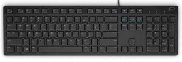 Dell KB216/Drôtová USB/US layout/Čierna (580-ADHK) — originálny produkt Dell