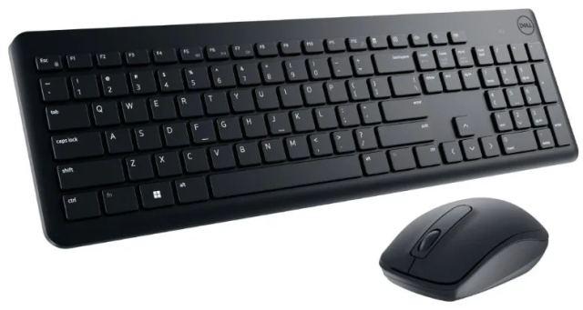 Dell set klávesnica + myš, KM3322W, bezdrôtová, US International (QWERTY) (580-AKFZ) — originálny produkt Dell