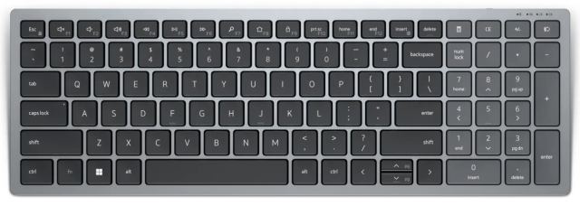 Dell KB740/Bezdrôtová Bluetooth/HU layout/Sivá (580-AKOV) — originálny produkt Dell
