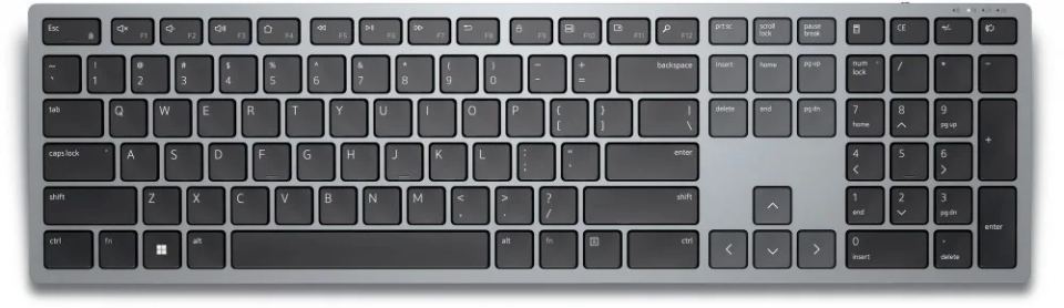 Dell klávesnica KB700 multi-device CZ/ SK bez myši (P/N: 580-AKPJ) Dell klávesnica KB700 multi-device CZ/ SK bez myši (580-AKPJ) — pohľad 1 | Originálny Dell produkt